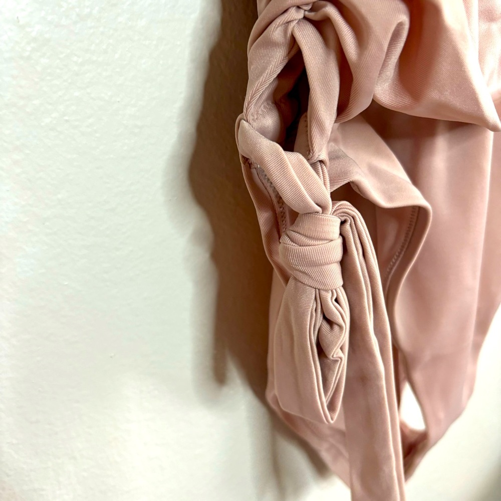 Free People x We Are HAH Cut To The Chase One Piece Bodysuit or Swimsuit LILAC - Picture 4 of 10